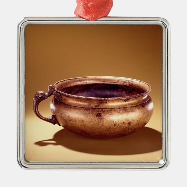 Schüssel, von Keshcarrigan, Landkreis Leitrim Ornament Aus Metall (Vorne)