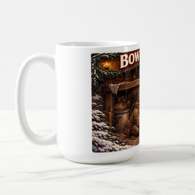 Schüssellecker Isländischer Weihnachtsmann Kaffeetasse (Links)