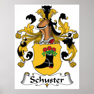 Schuster Familienwappen Poster