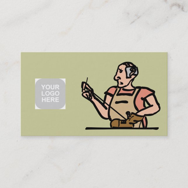 Schuster Visitenkarte (Vorderseite)