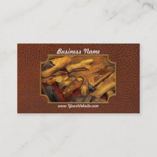 Schuster - Werkzeuge des Schuster Visitenkarte