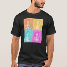 "Schütte den Tee aus Schwester" (vintage Porträt P