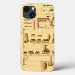 SCHÜTTEL-APPARATdorf-KARTE, 1849 Case-Mate iPhone Hülle