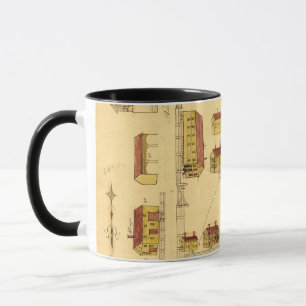 SCHÜTTEL-APPARATdorf-KARTE, 1849 Tasse