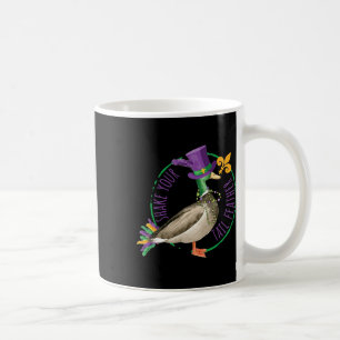 Schüttel deinen Schwanzfeder Mardi Gras Perlen Lus Kaffeetasse