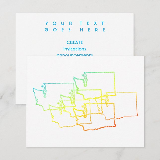 Schüttelfrost Einladung (Vorne/Hinten)