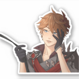 Schüttelfrost/Tartaglia-Genshin-Effekt Aufkleber