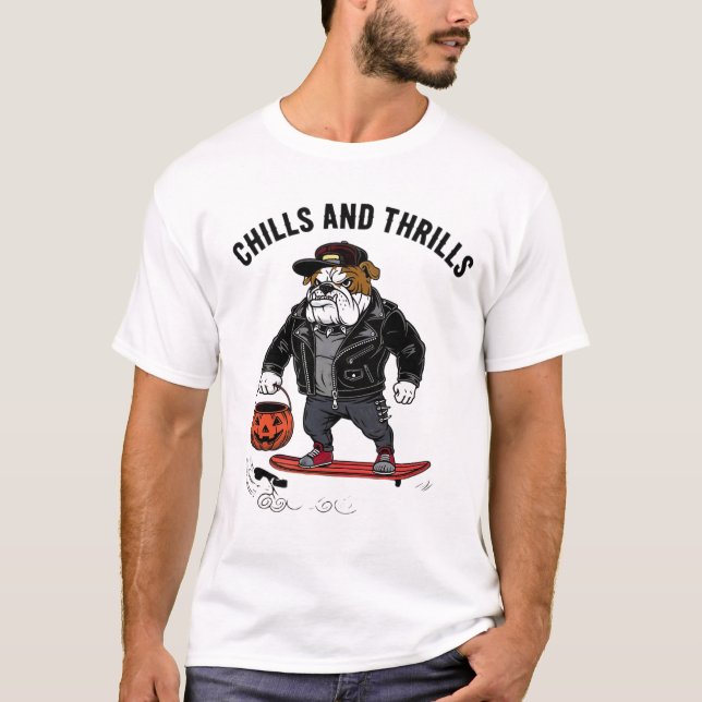 Schüttelfrost & Thrills T-Shirt (Vorderseite)