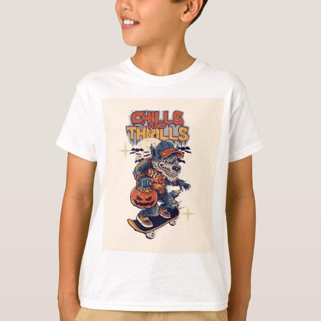 Schüttelfrost und Thriller T-Shirt (Vorderseite)