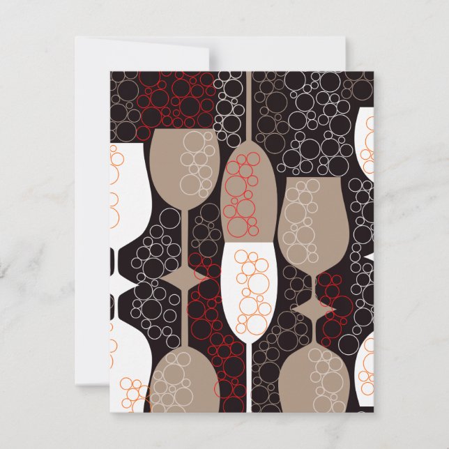 Schütteln Sie es mit Cocktails-Party Einladung (Vorderseite)