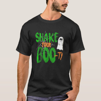 Schütteln Sie Ihren Hintern Ghost Funny Halloween  T-Shirt