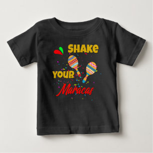 Schütteln Sie Ihren Maracas Cinco de Mayo Fiesta T Baby T-shirt