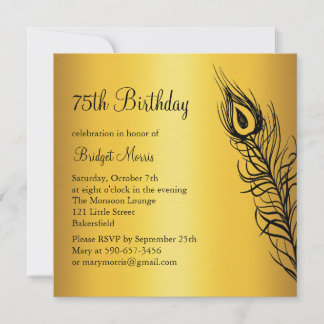 Schütteln Sie Ihren Schwanz Feathers Geburtstag Ei Einladung