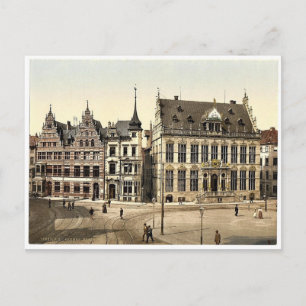 Schutting, Bremen, Deutschland, selten Fotochrom Postkarte