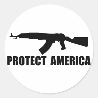 Schutz amerikanischer Sticker