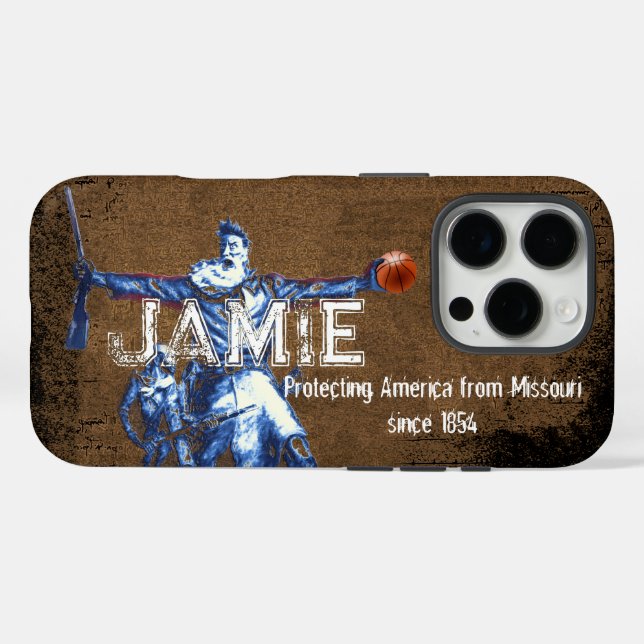 Schutz Amerikas vor Missouri seit 1854 iPhone Case-Mate iPhone Hülle (Rückseite (Horizontal))