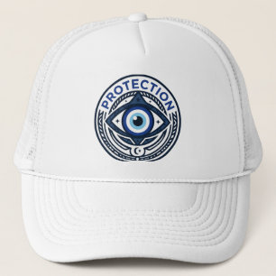 Schutz Böser Blick Grafik Baseball Trucker Mütze