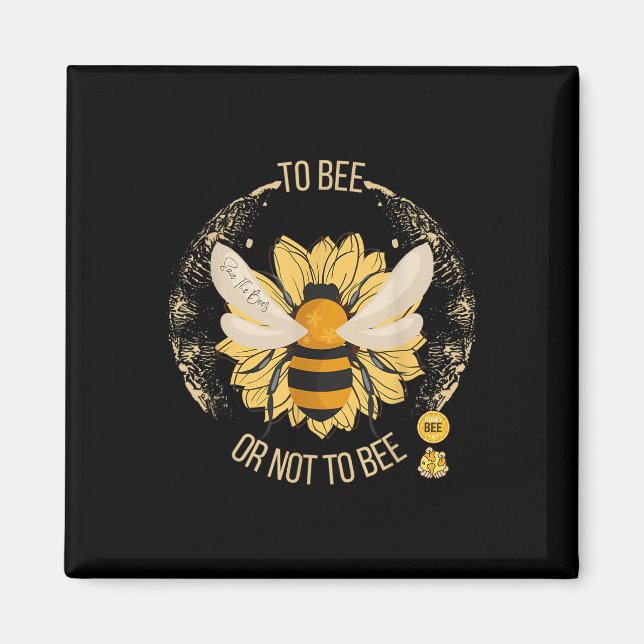 Schutz der Bienenart Magnet (Vorne)
