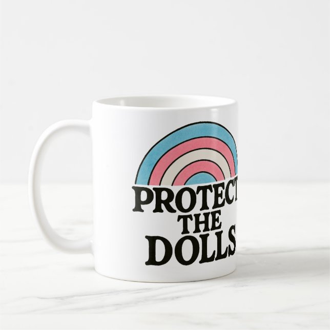 Schutz der Dollars-Flaggendarstellung Kaffeetasse (Links)