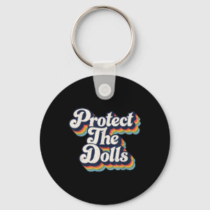 Schutz der Dollars - Trans Women Solidarity Retro Schlüsselanhänger