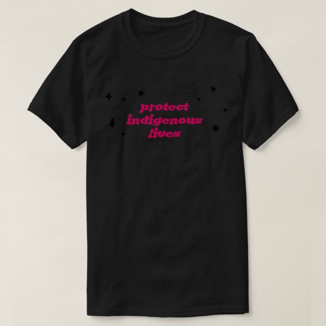 Schutz der einheimischen Leben T-Shirt (Design vorne)