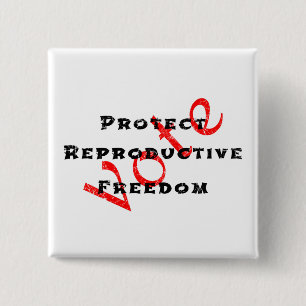 Schutz der Entscheidung über die Reproduktionsfrei Button