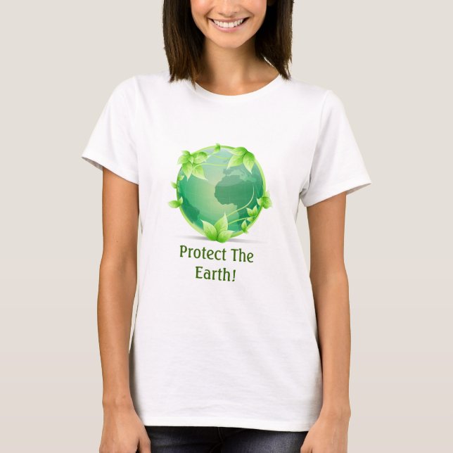 Schutz der Erde T-Shirt (Vorderseite)