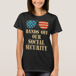 Schutz der Hände im Sozialversicherungsbereich T-Shirt