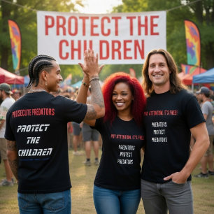 Schutz der Kinder - P3-T - Shirt