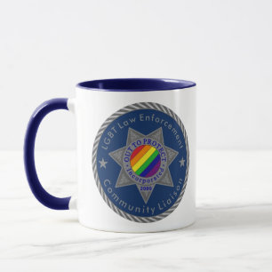 Schutz der LGBT-Tasse für die Strafverfolgung Tasse