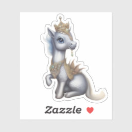 Schutz der Lila Teller des Unicorn Aufkleber