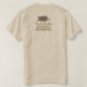 Schutz der Meeresschildkröten-Umwelt T-Shirt (Design Rückseite)