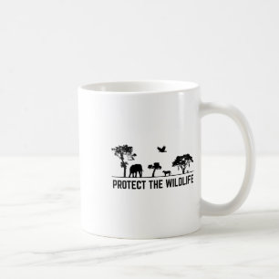 Schutz der Natur und der Natur Kaffeetasse