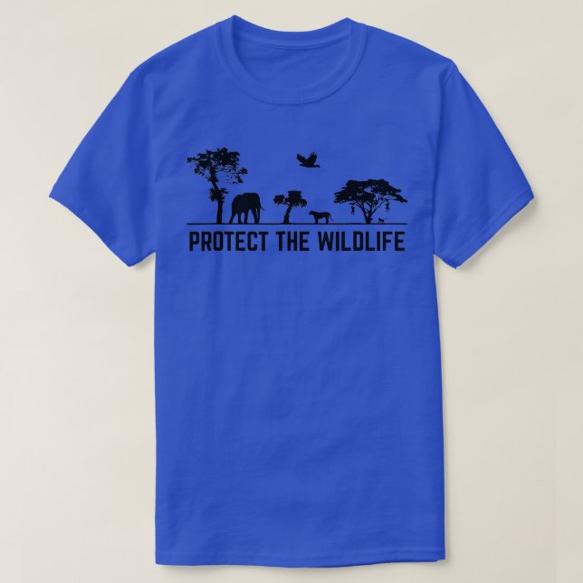 Schutz der Natur und der Natur T-Shirt (Design vorne)