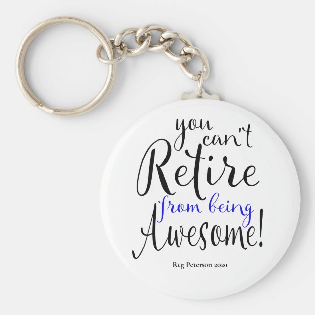 Schutz der Polizei bei dünner blauer Linie Schlüsselanhänger (Vorne)