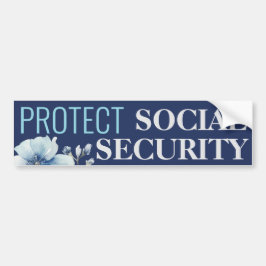 Schutz der Sozialversicherung gegen Trump Trumps Autoaufkleber