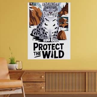 Schutz der Wildnis Poster