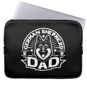 Schutz des deutschen Schäferhundes Vater Proud Jou Laptopschutzhülle
