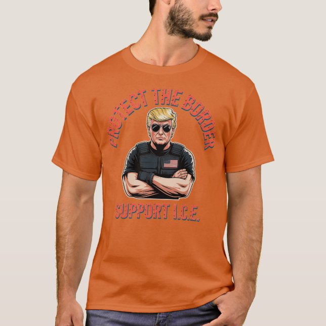 Schutz des ICE (2) für den Grenzschutz T-Shirt (Vorderseite)
