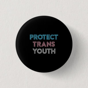 Schutz des Trans Youth Transgender LGBT Prix Button