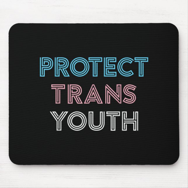 Schutz des Trans Youth Transgender LGBT Prix Mousepad (Vorne)