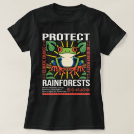 Schutz des Umweltbewusstseins der Regenwälder T-Shirt