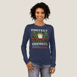 Schutz des Umweltbewusstseins der Regenwälder Tri-Blend Shirt