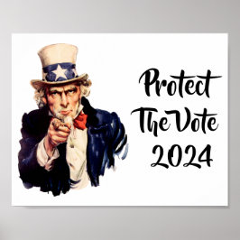 Schutz des Vote 2024 Poster