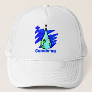 Schutz des Wassers für die Erde Truckerkappe