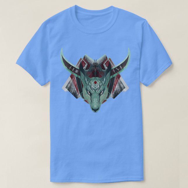 Schutz des Wölfnergeists T-Shirt (Design vorne)