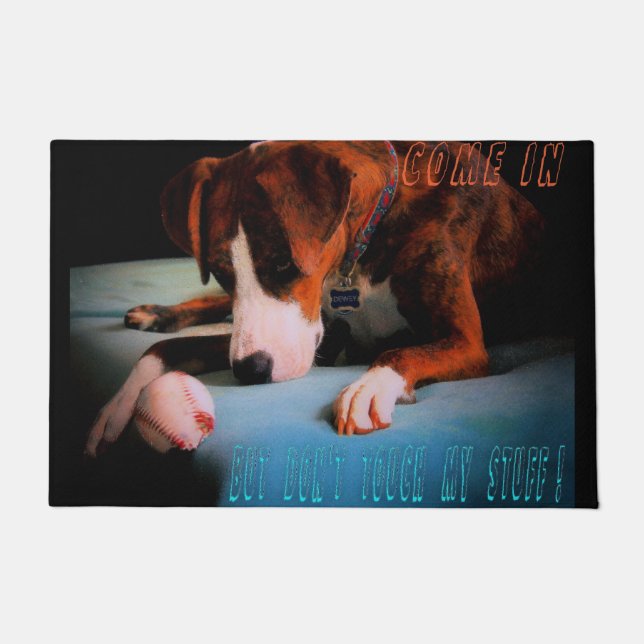 Schutz-Hund Fußmatte (Vorderseite)