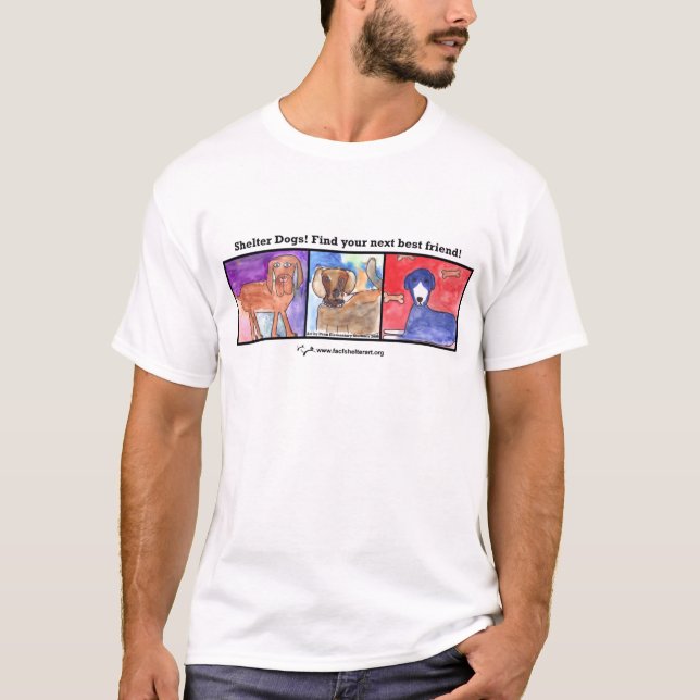 Schutz-Hunde! Finden Sie Ihren folgenden besten T-Shirt (Vorderseite)