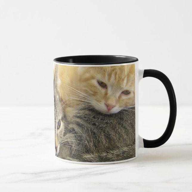 Schutz-Kätzchen Tasse (Rechts)