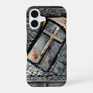 Schutz Kreuz iPhone 16 Hülle